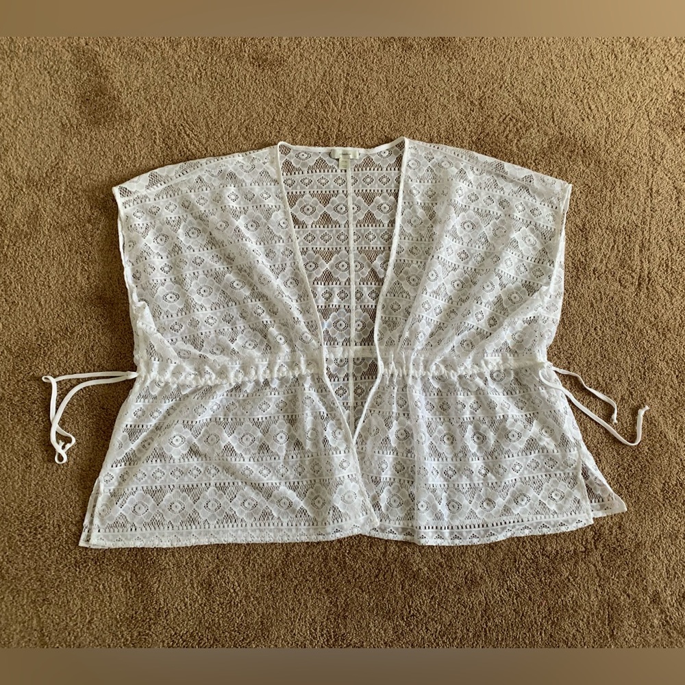 CJ Banks Lace Swim Suit Cover - One Size